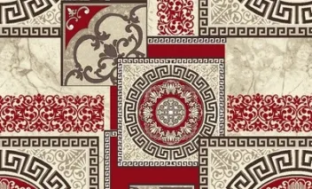 Ковролин коммерческий Нева Тафт Аркадия (Велюр 600, дизайн Колизей). Цвет 31;47
