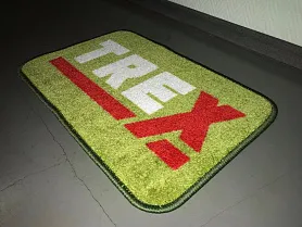 Ковер с логотипом на пол