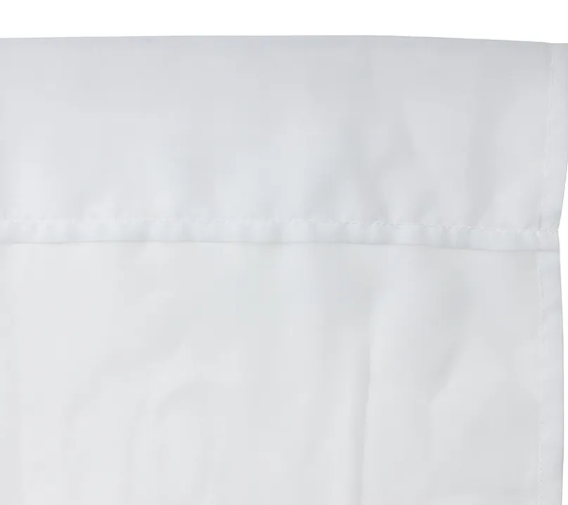 Вуаль однотонная белая на кулиске. Фото 5