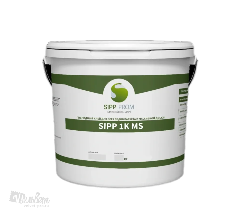 Клей для паркета SIPP 1K MS-полимерный