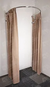 Сборный полукруглый карниз 100х100 см