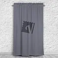 Штора Премиум с логотипом с креплением кулиса с гребешком. Фото 2