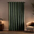 Штора Велюр глянцевый v35 с креплением люверсы. Фото 1