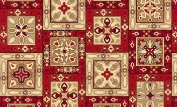 Ковролин коммерческий Нева Тафт Коко (Велюр 600, дизайн Халиф). Цвет 31;2