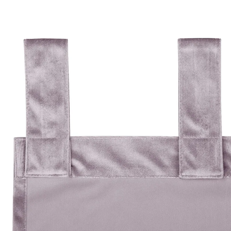 Штора Велюр глянцевый v54 с креплением петли с липучкой. Фото 4