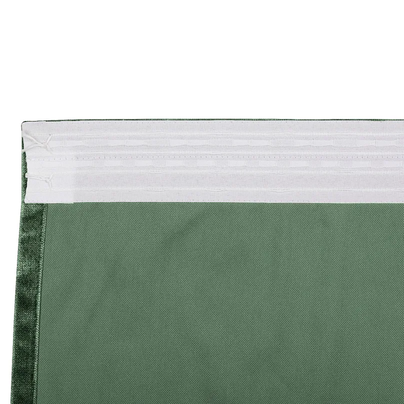 Штора Велюр глянцевый v34 с креплением шторная тесьма. Фото 4