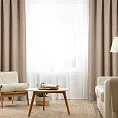 Штора Димаут Рогожка v04 с креплением люверсы. Фото 2