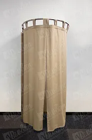 Единый полукруглый карниз 100х100 см