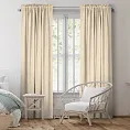 Штора Канвас однотонная v03 с креплением кулиса с гребешком. Фото 2
