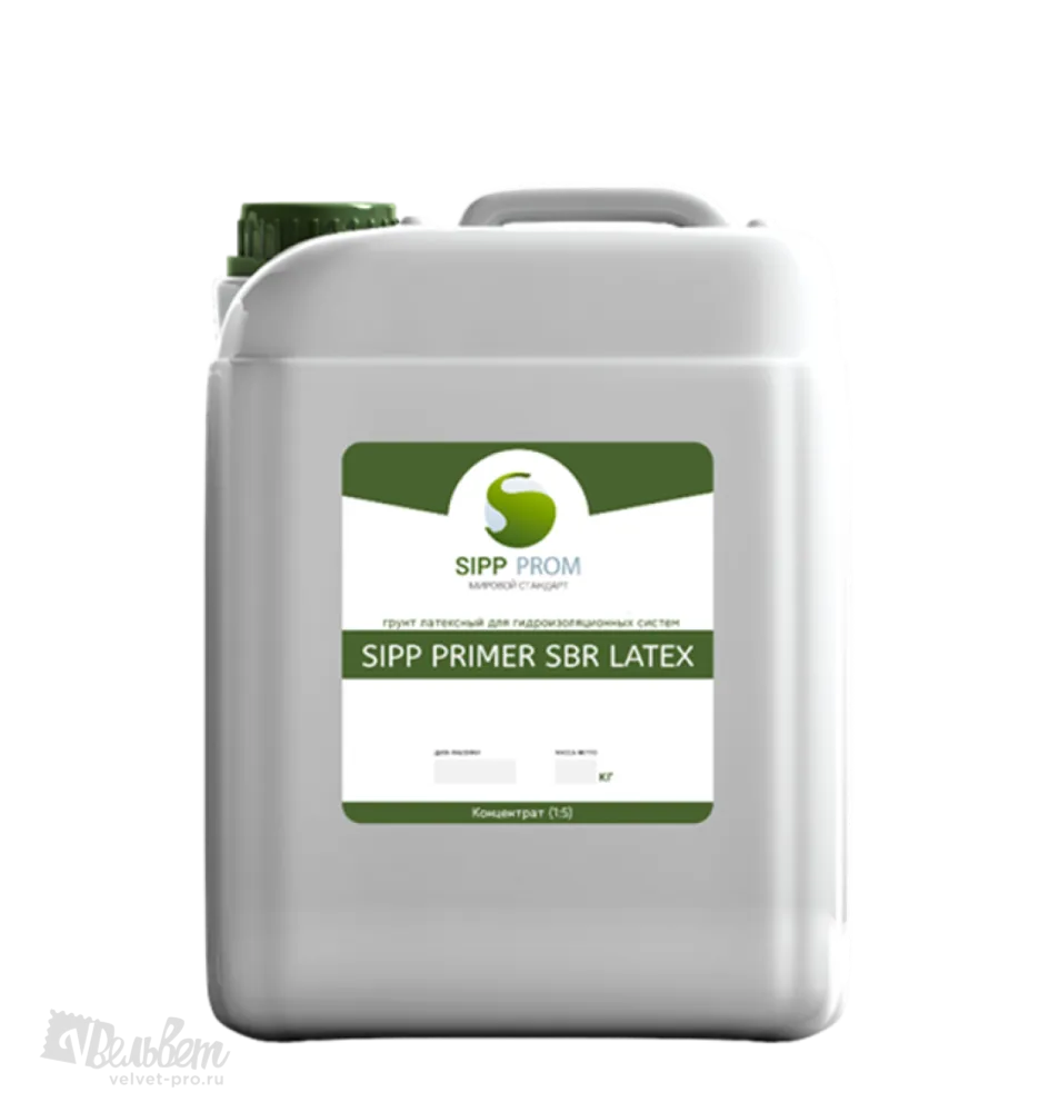 Грунтовка (праймер) SIPP Primer SBR LATEX Концентрат