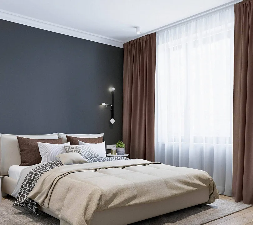 Канвас однотонные v17 с креплением Кулиска. Фото 1