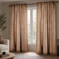 Штора Велюр глянцевый v08 с креплением кулиса с гребешком. Фото 2