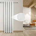 Штора Блэкаут Долли v01 с креплением люверсы. Фото 1