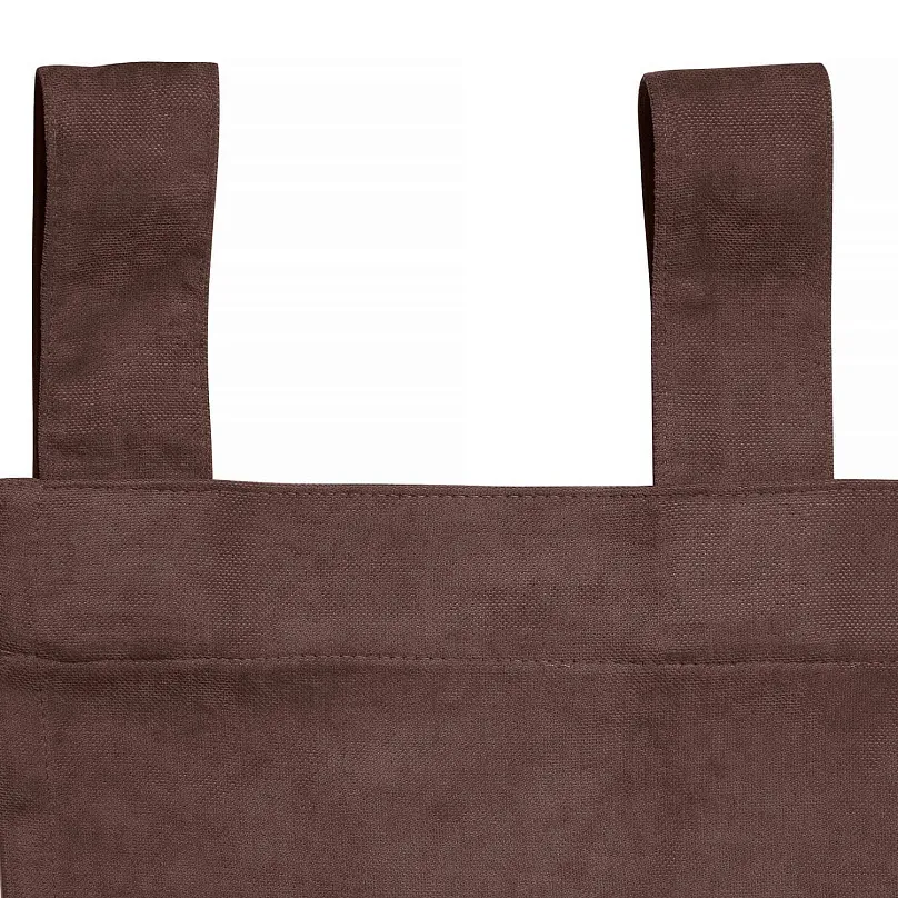 Штора Канвас однотонная v17 с креплением петли с липучкой. Фото 4