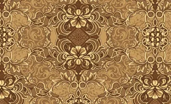 Ковролин коммерческий Нева Тафт Аркадия (Саксони 1100, дизайн Орхидея). Цвет 17;15
