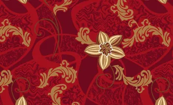 Ковролин коммерческий Нева Тафт Корса (Саксони 1100, дизайн Клематис). Цвет 31;2
