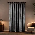 Штора Велюр глянцевый v38 с креплением петли с липучкой. Фото 1