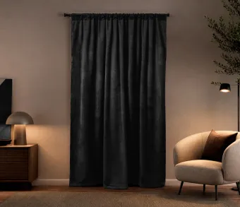 Штора Велюр глянцевый v58 с креплением кулиса. Фото 1