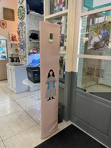 Чехлы для антикражных ворот с лого