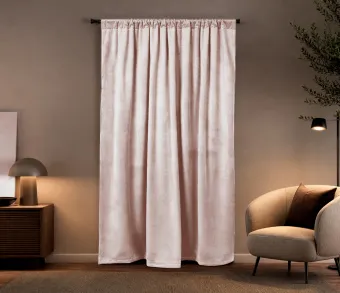 Штора Велюр глянцевый v45 с креплением кулиса. Фото 1