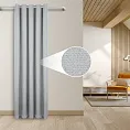 Штора Блэкаут Долли v03 с креплением люверсы. Фото 1