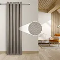 Штора Блэкаут Долли v05 с креплением люверсы. Фото 1