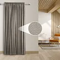 Штора Блэкаут Долли v05 с креплением шторная тесьма. Фото 1