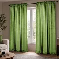 Штора Велюр глянцевый v31 с креплением кулиса с гребешком. Фото 2