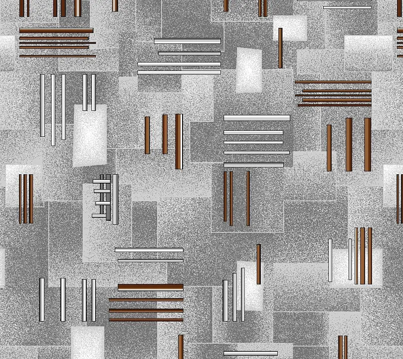 Ковролин коммерческий Нева Тафт Аркадия (Велюр 600, дизайн Контур). Цвет 90;26
