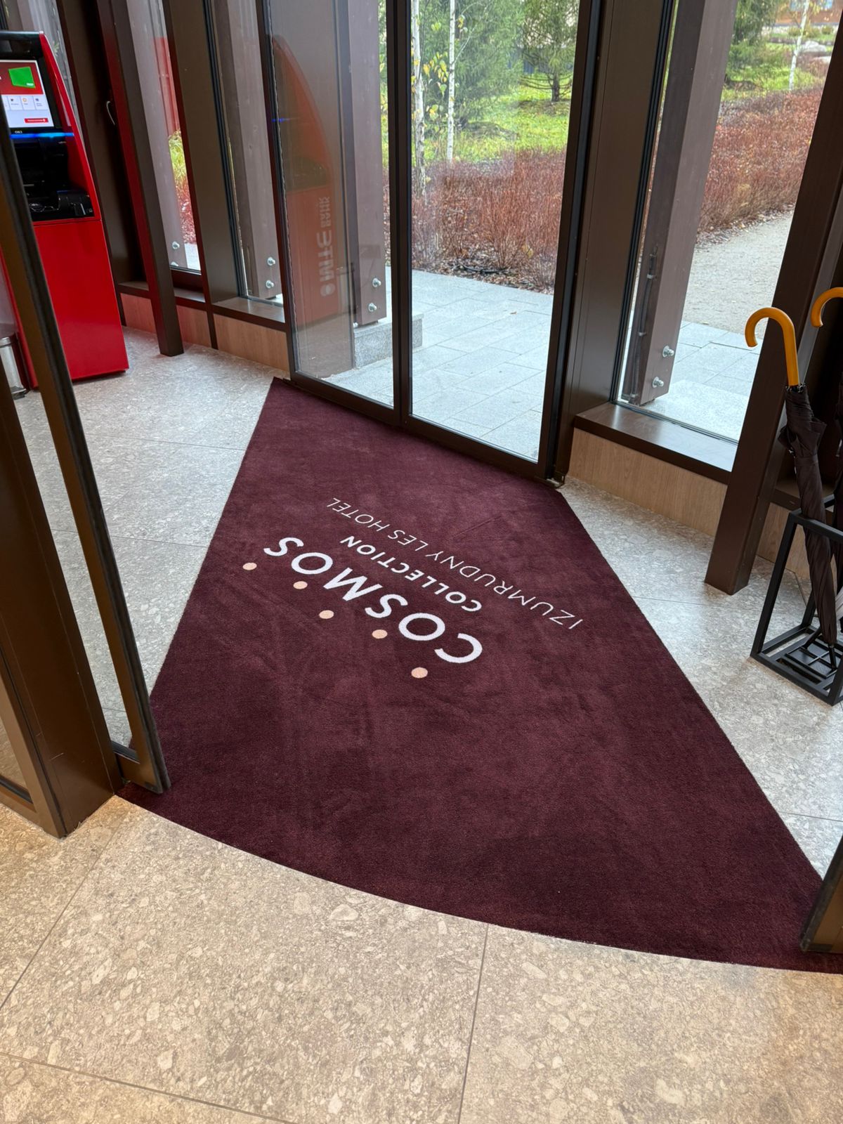 Входной ковер с лого Саксони ТЭП