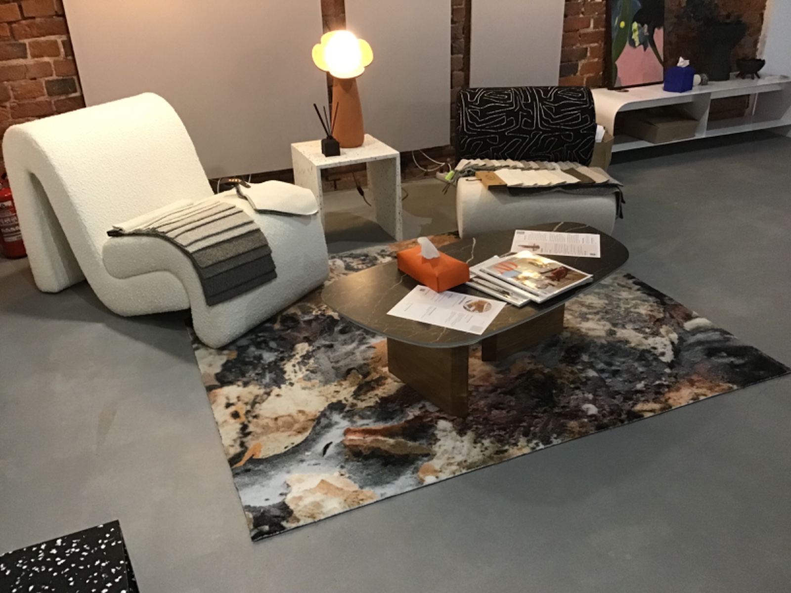 Ковер Велюр Гель для шоурума