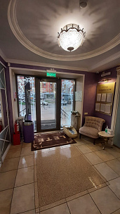 Входной ковер с лого Деко