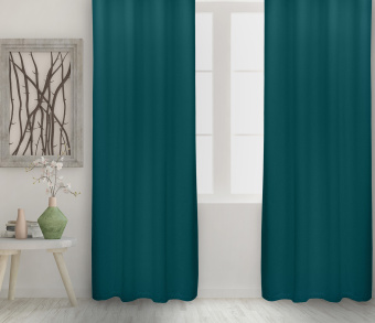 Штора Велюр матовый с креплением Люверсы v17. Фото 2