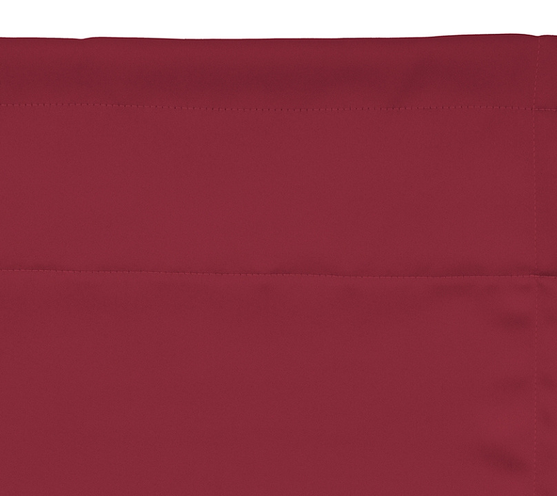 Шторы Премиум красные на кулиске с гребешком. Фото 5