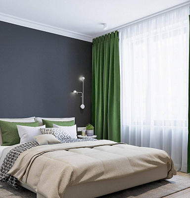 Канвас однотонные v34 с креплением Петли без липучек