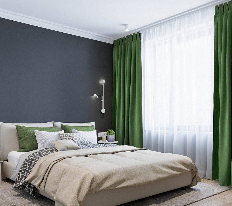 Канвас однотонные v34 с креплением Петли без липучек. Фото 1