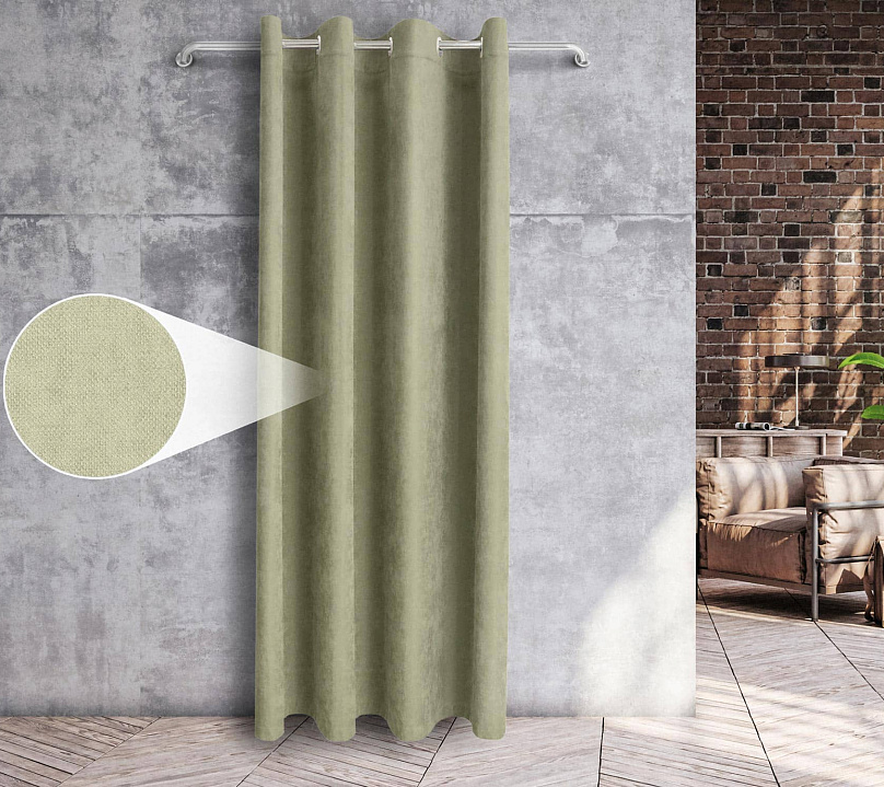 Канвас однотонные v32 с креплением Люверсы . Фото 3