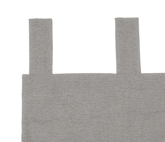 Штора Димаут Рогожка с креплением Петли с липучкой v10. Фото 3