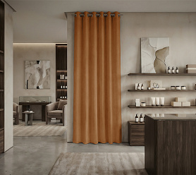 Штора Микровелюр v09 с креплением Люверсы