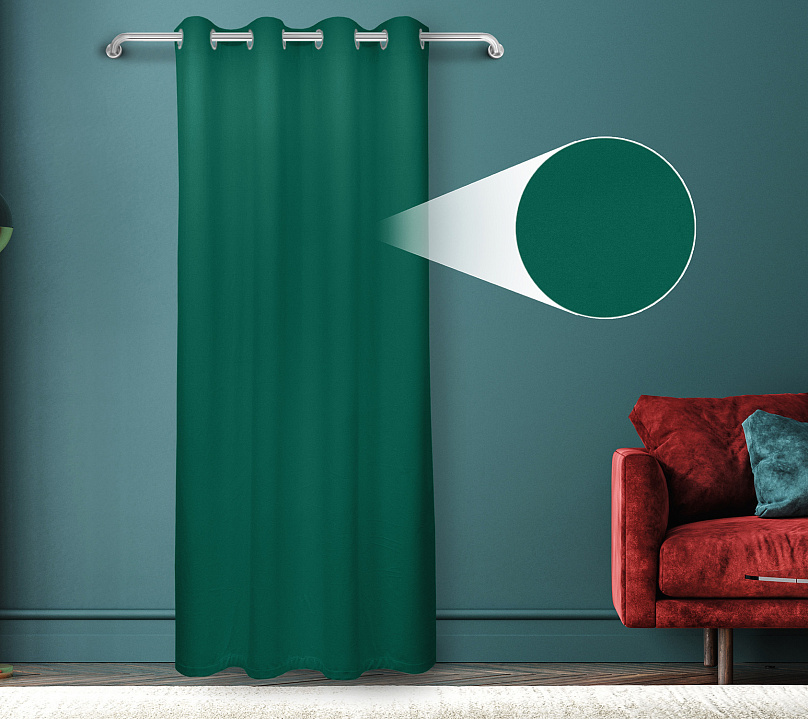 Штора Велюр матовый с креплением Люверсы v16. Фото 1