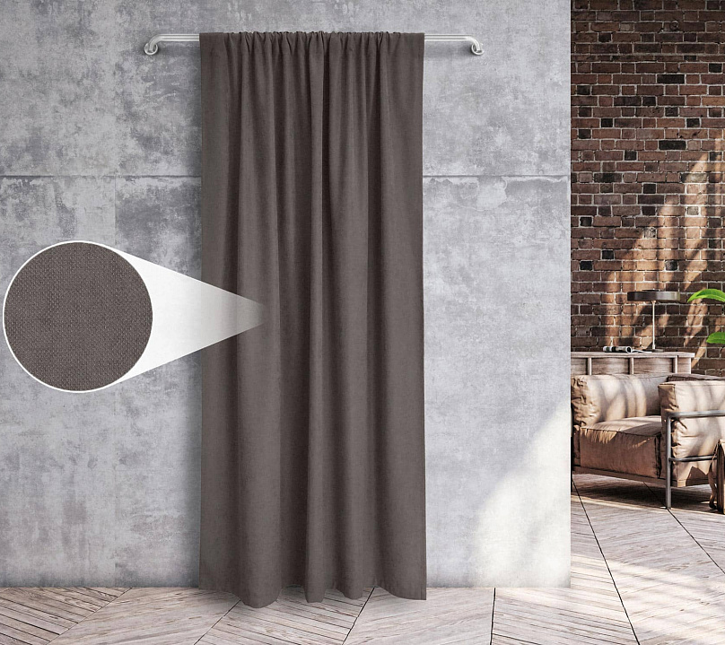 Канвас однотонные v46 с креплением Кулиска. Фото 3