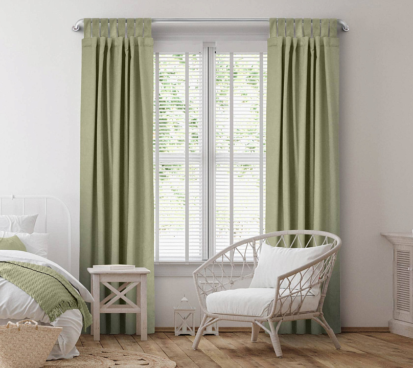 Канвас однотонные v32 с креплением Петли на липучках . Фото 2