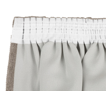 Штора Димаут Рогожка с креплением Шторная тесьма v13. Фото 5