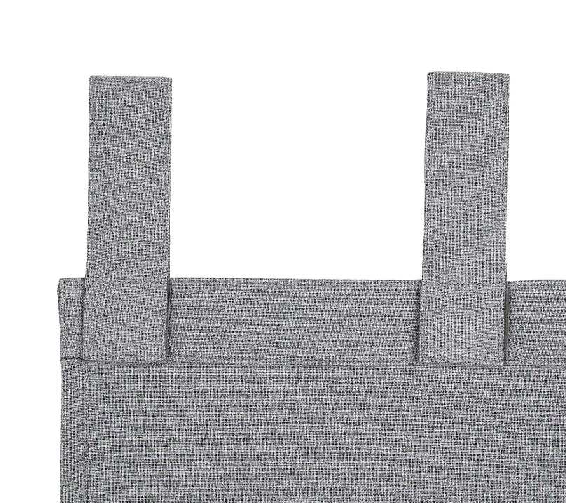 Штора Премиум Рогожка v02 с креплением Петли с липучкой. Фото 4