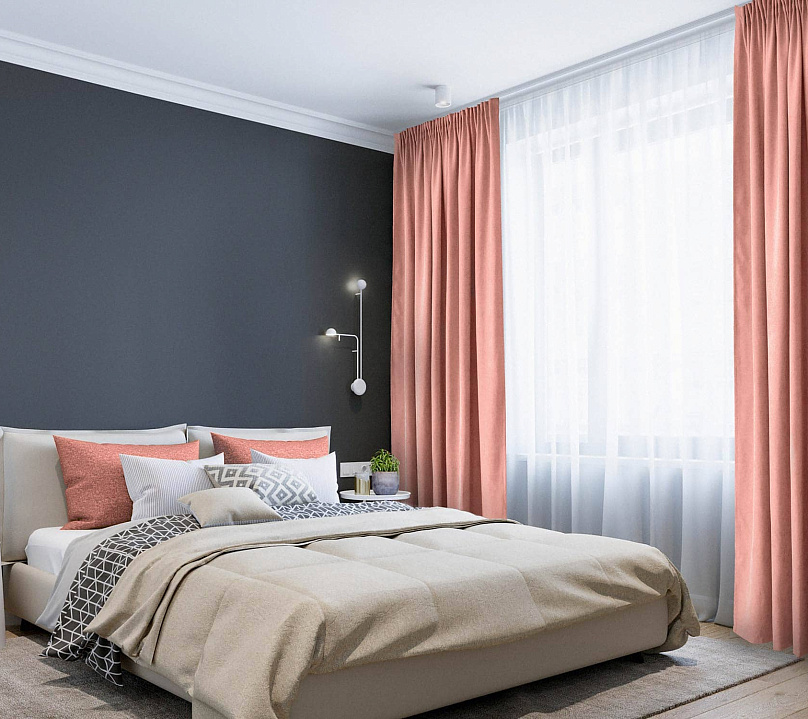 Канвас однотонные v23 с креплением Тесьма. Фото 1