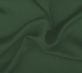 Шторы Премиум темно-зеленые на люверсах блэкаут