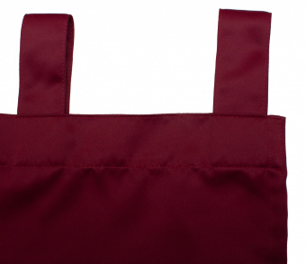 Шторы Премиум рубиновые на петлях на липучках. Фото 5