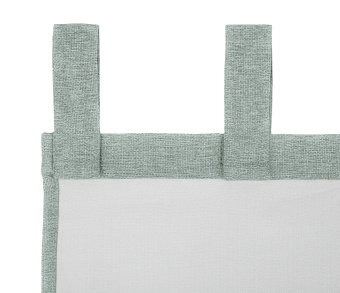 Штора Димаут Рогожка с креплением Петли с липучкой v14. Фото 4