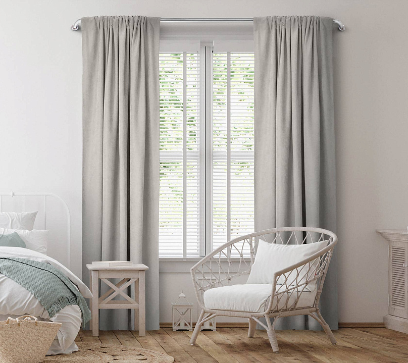 Канвас однотонные v36 с креплением Кулиска. Фото 2