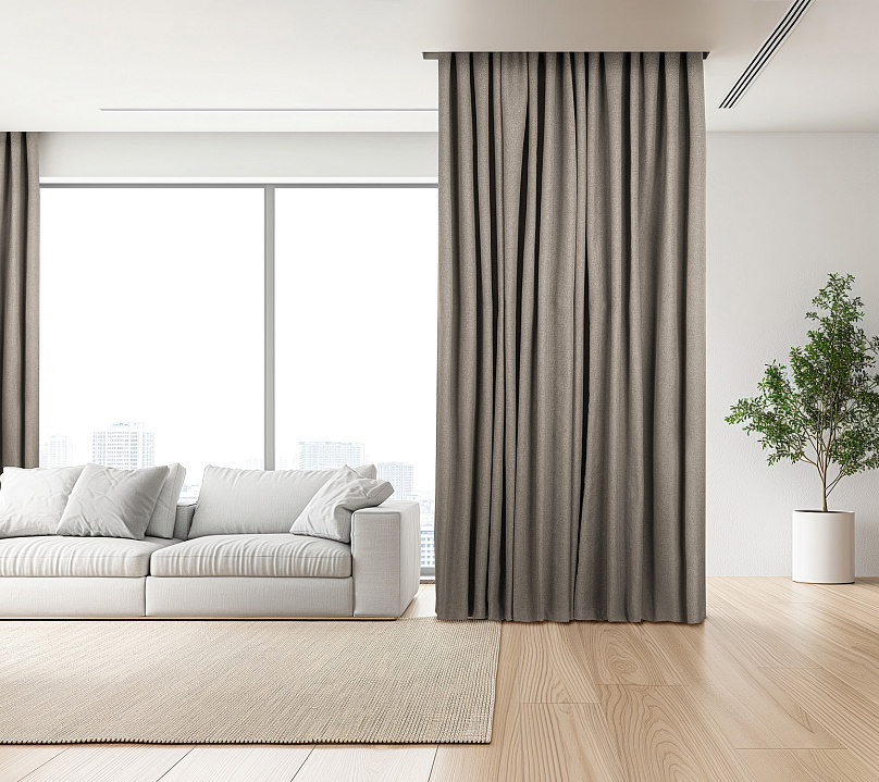 Штора Блэкаут Долли с креплением Петли v05. Фото 2